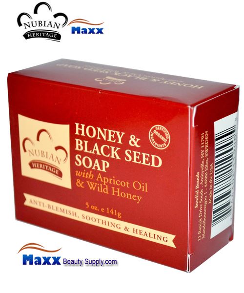 Nubian Heritage Honey & Black Seed Soap 5 oz